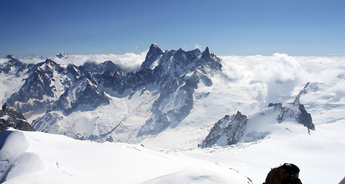 Vom Ankogel auf die Berge der Welt